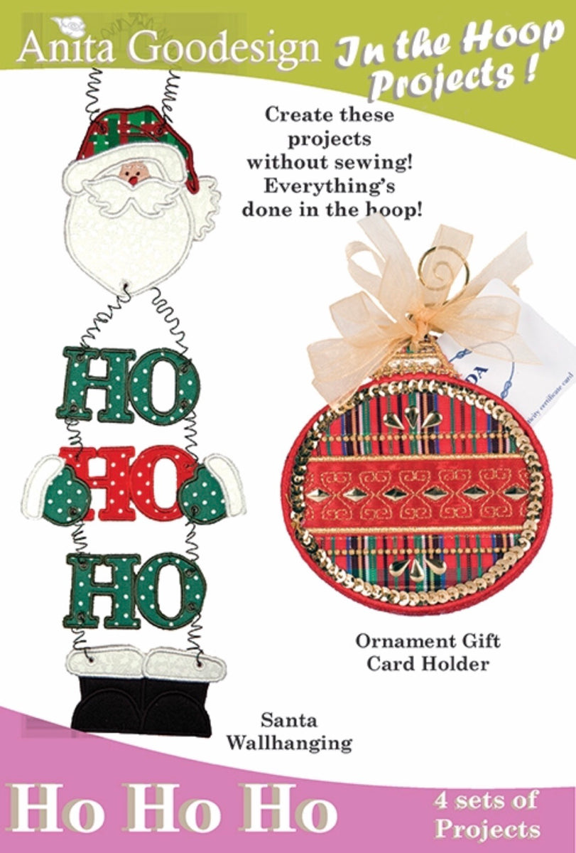 Anita Goodesign Ho Ho Ho – Quilters Consignment