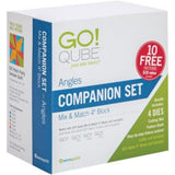 AccuQuilt #55231 Go! Qube 4" Companion Set - Angles