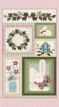Benartex A Wooly Garden Panel #10470-99