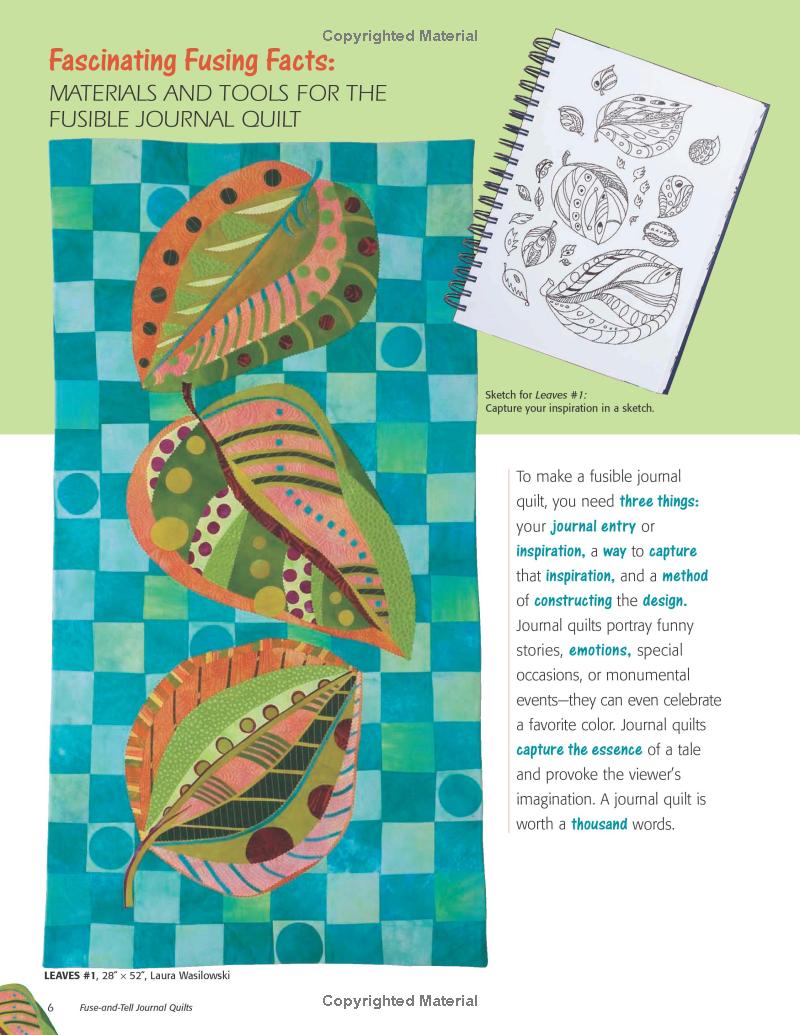 Fuse-and-Tell Journal Quilts