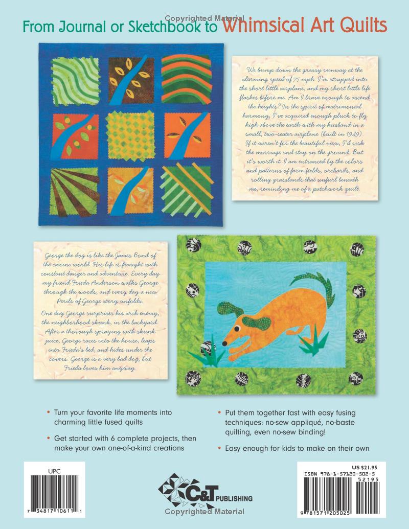 Fuse-and-Tell Journal Quilts