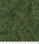 Indonesian Batiks Vine Swirl Green 1657-9336 - 1/2 Yard