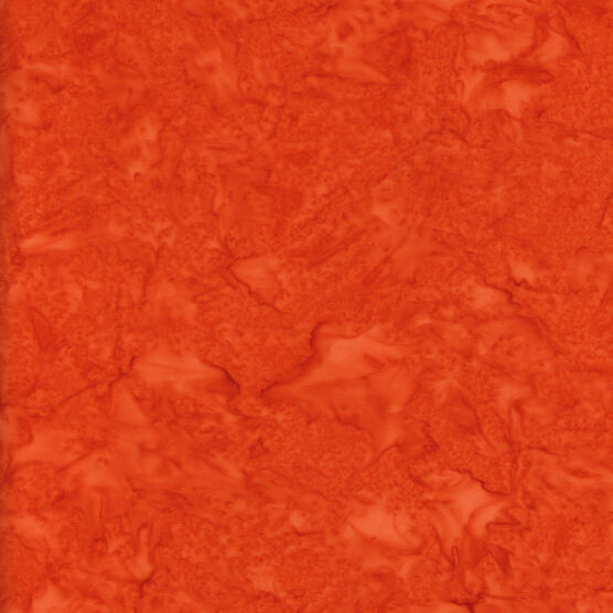 Indonesian Batiks Orange Dark Tonal 1706-2266 - 1/2 Yard