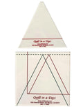 Quilt in A Day Triangle in a Square Rulers