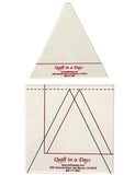 Quilt in A Day Triangle in a Square Rulers