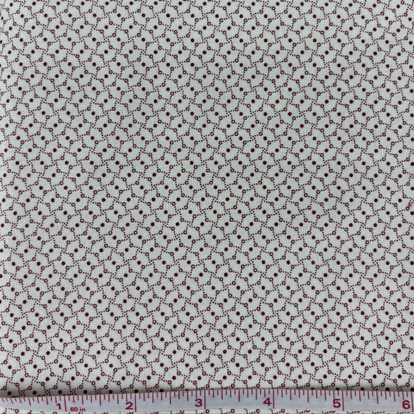 Fabric with a subtle pattern on a white background
