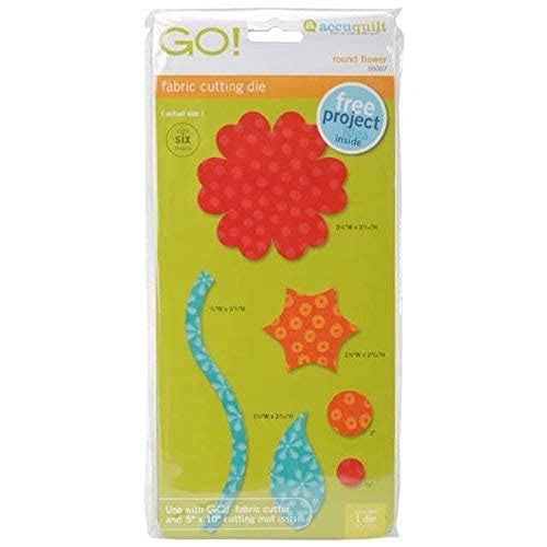 AccuQuilt #55007 Round Flower