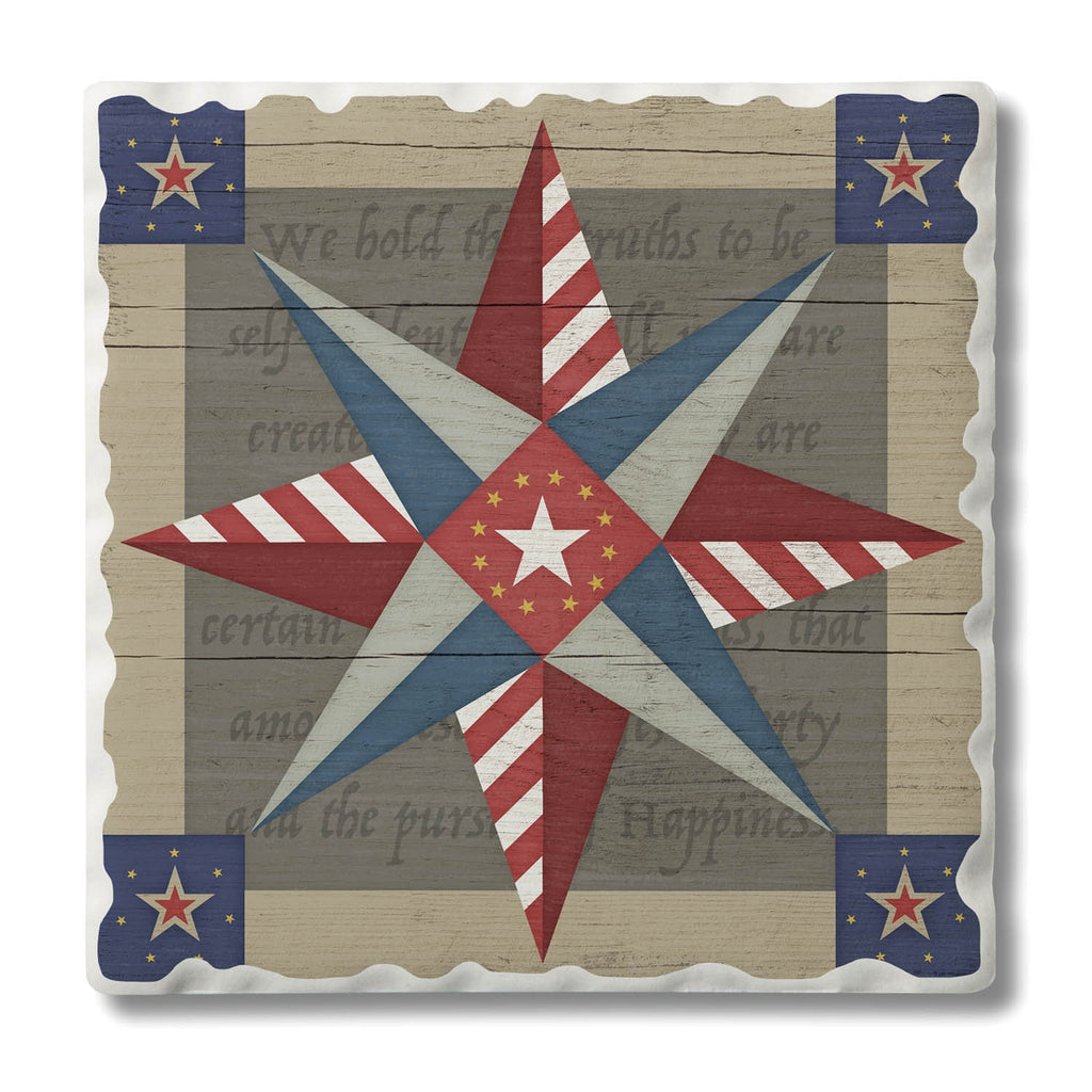 Barn Quilt Coasters by Thirstystone