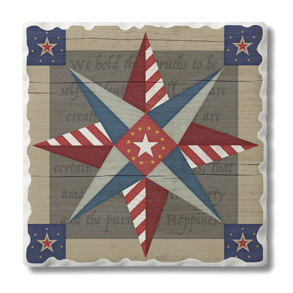 Barn Quilt Coasters by Thirstystone