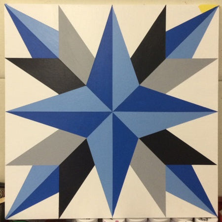 Stacked Star Barn Quilt