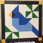 Blue Bird Barn Quilt