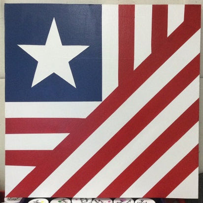 Folded Flag Barn Quilt