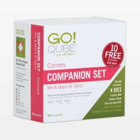 AccuQuilt #55785 Go! Qube 8" Companion Set - Corners