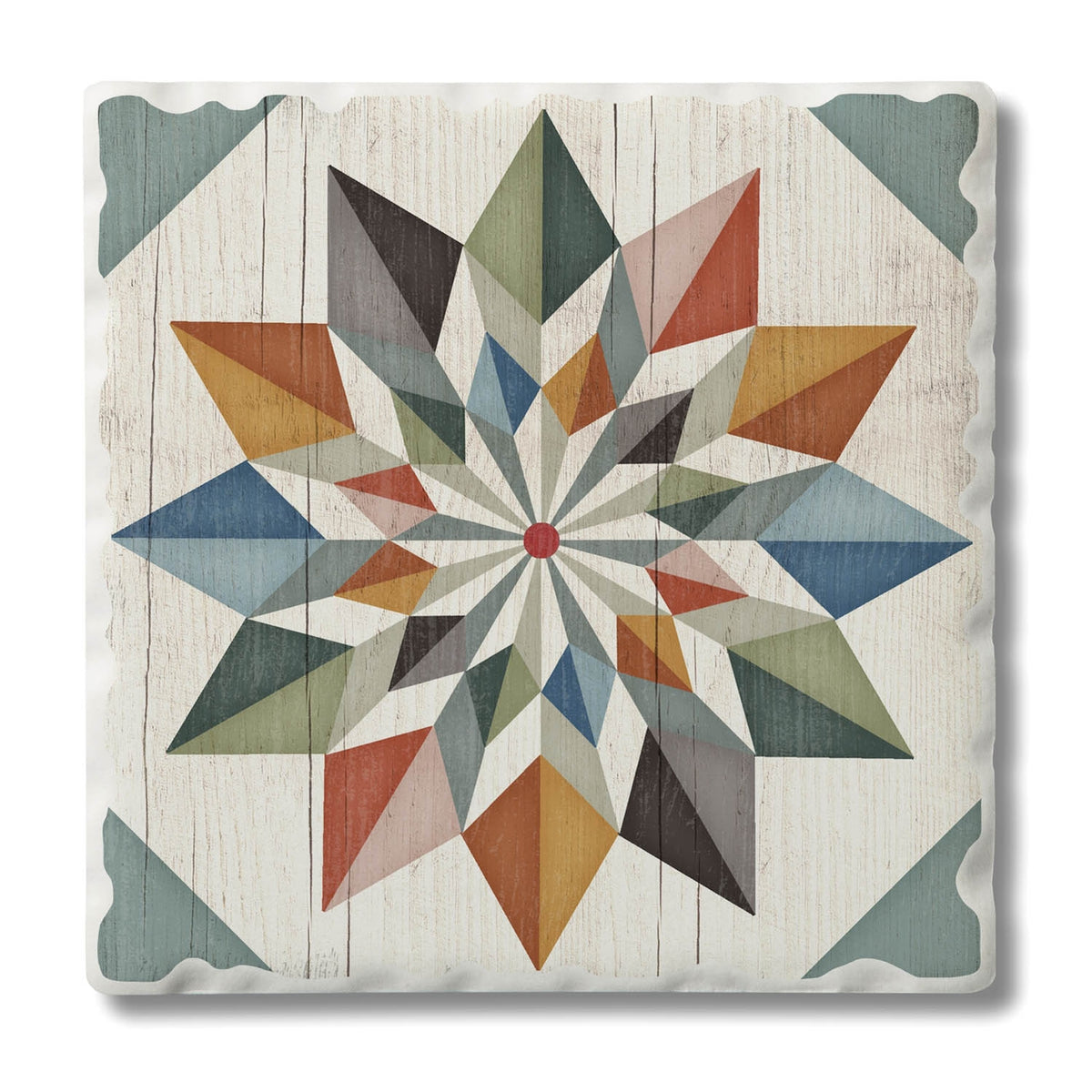 Barn Quilt Coasters by Thirstystone