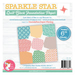 Lori Holt Sparkle Star Quilt Block Foundation Paper