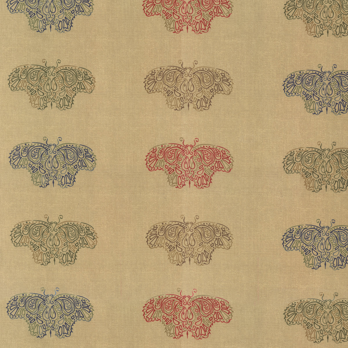 Moda Woodland Summer Prints Butterflies - 1/2 Yard