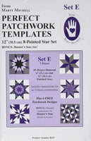 Marti Michell Set E 12" (30.5 cm) 8-Pointed Star Set