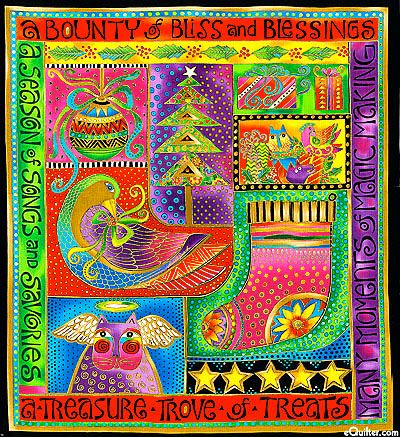 Laurel Burch Bountiful Blessings Quilt Kit