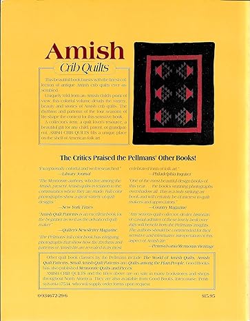 Amish Crib Quilts