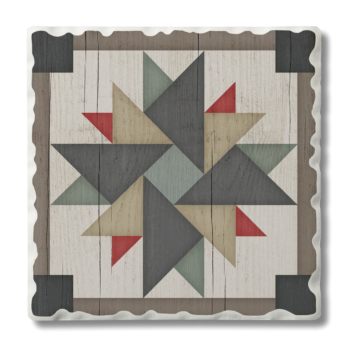 Barn Quilt Coasters by Thirstystone