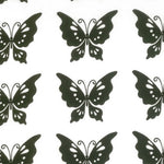 Moda Half Moon Butterfly White #32359-11