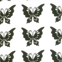 Moda Half Moon Butterfly White #32359-11