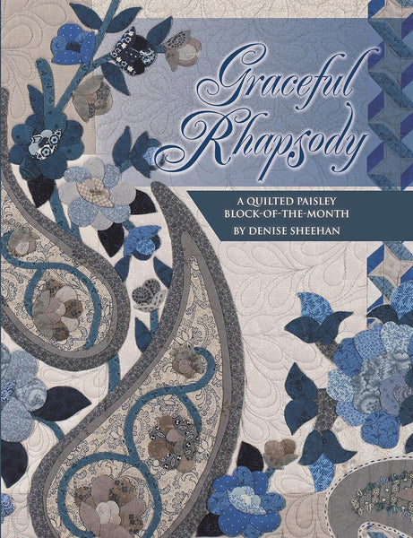 Graceful Rhapsody: A Quilted Paisley Block-of-the-Month