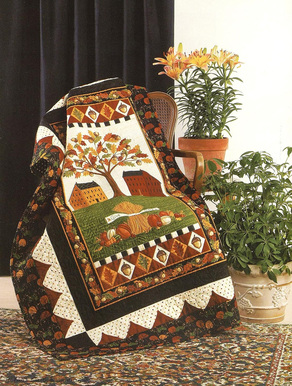Twist & Turn Quilts with No Curved Seams