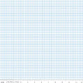 Small Gingham Boy Blue - 1/2 Yard