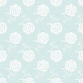Riley Blake Serenade C8291 Mint Serenade Floret - 1/2 Yard