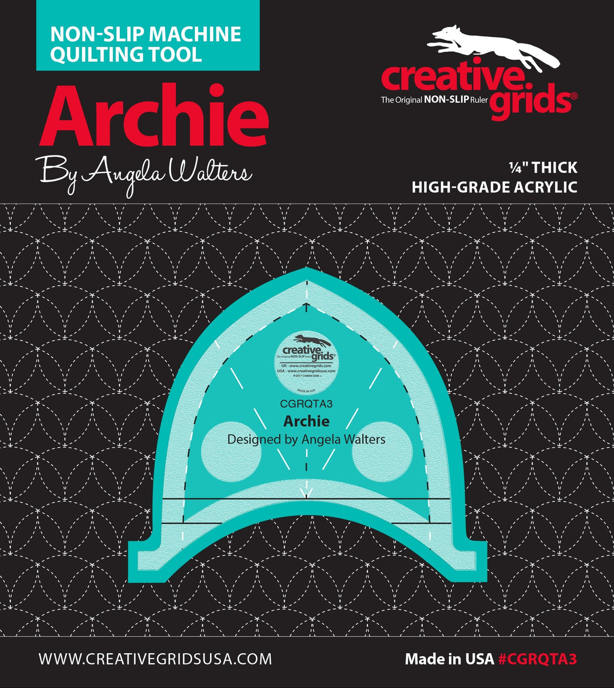 Creative Grids Machine Quilting Tool Archie
