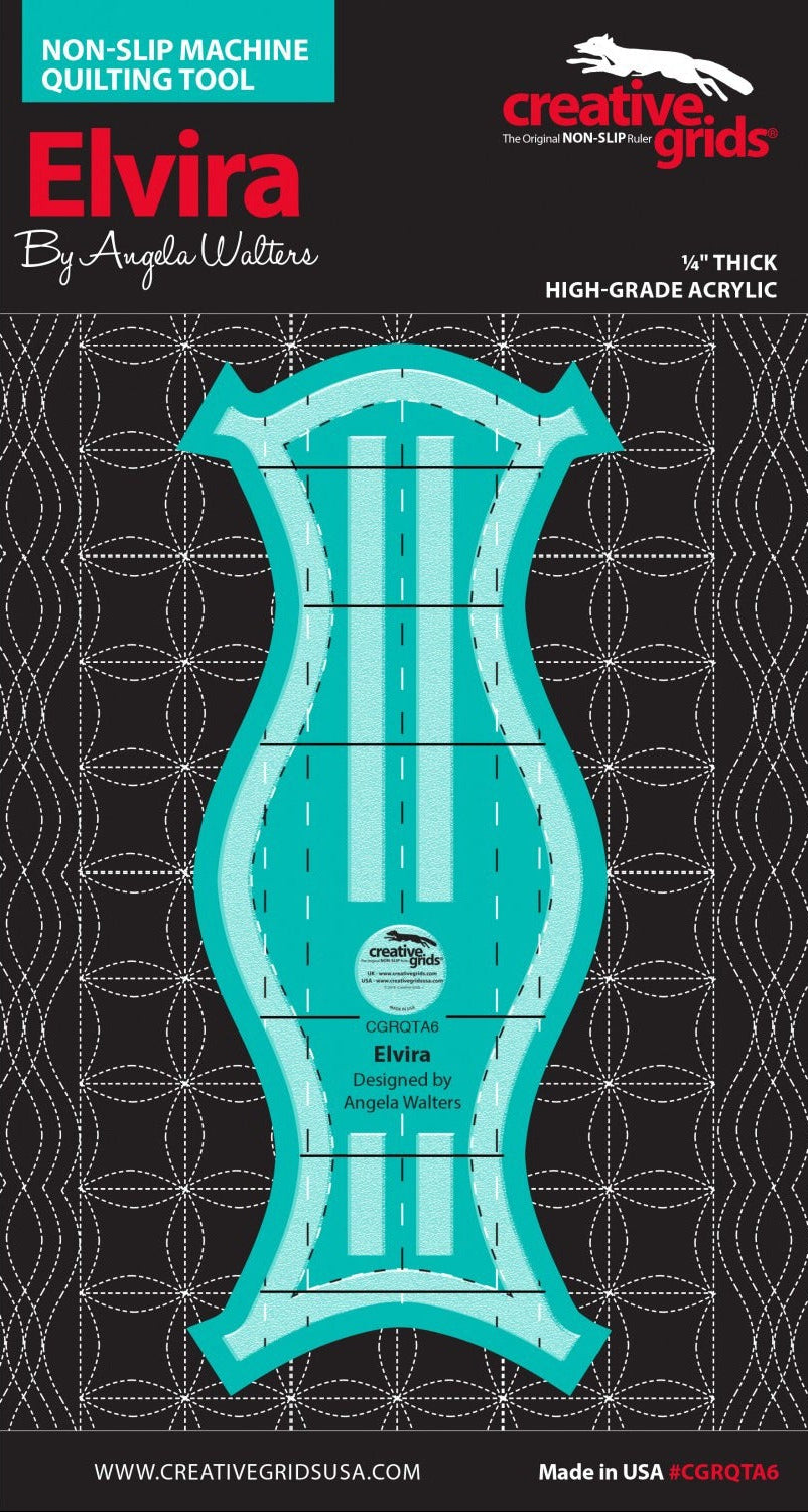 Creative Grids Elvira Machine Quilting Tool