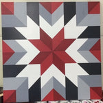 Eight Pointed Star Barn Quilt