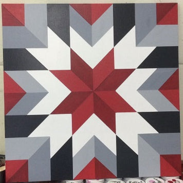 Eight Pointed Star Barn Quilt