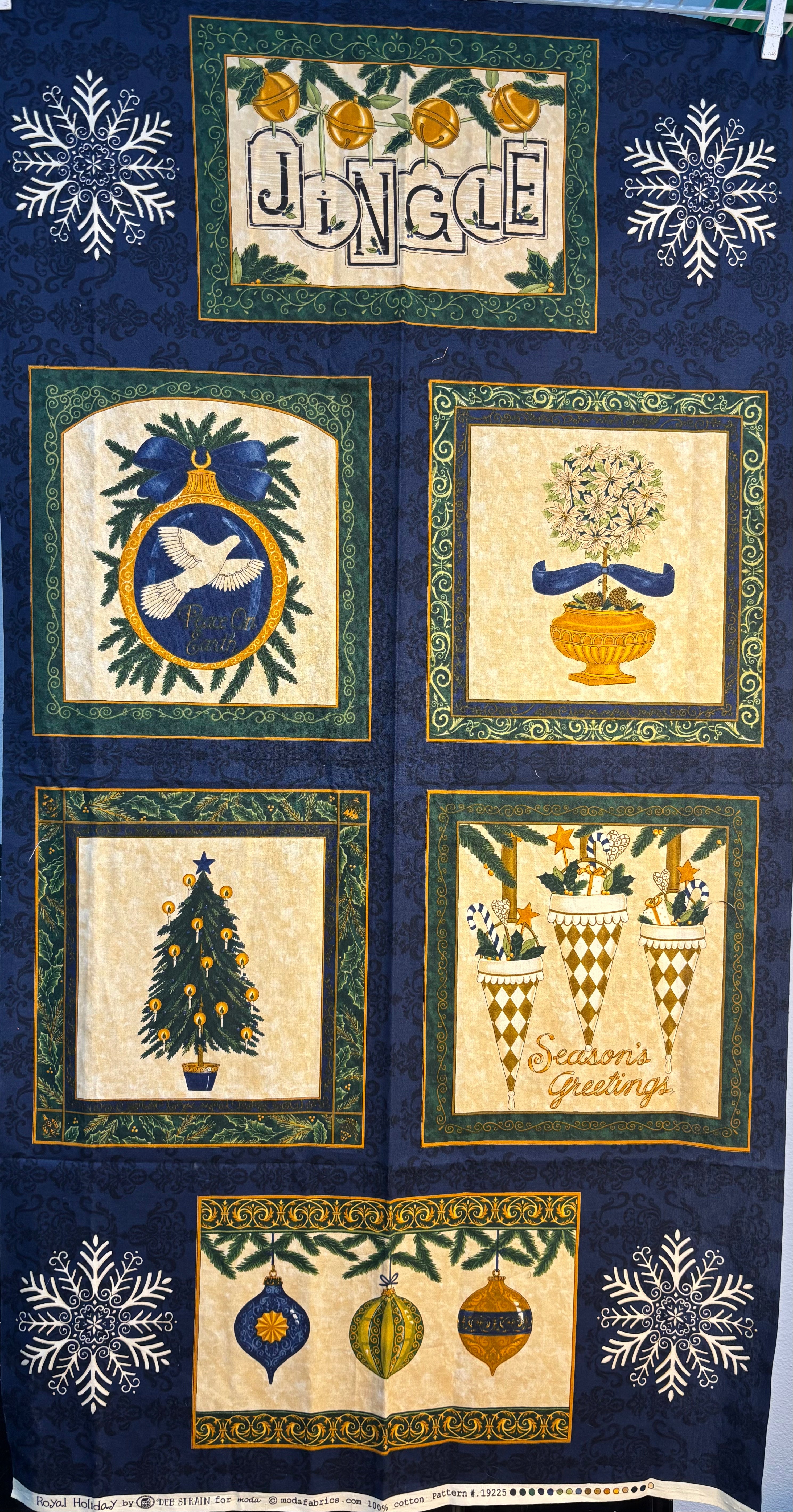 Moda Royal Holiday Panel #19225