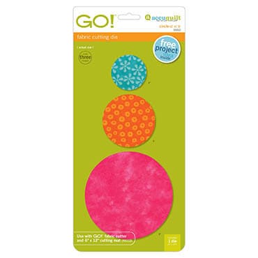 Accuquilt #55012 Circle 2" 3" 5"