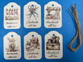 Sewing Gift Tags - 6 Tags
