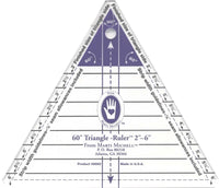 Marti Michell 60 Deg Small Triangle-Ruler