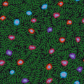 Kaffe Collective Moss Flower - PWGP184 - Dark