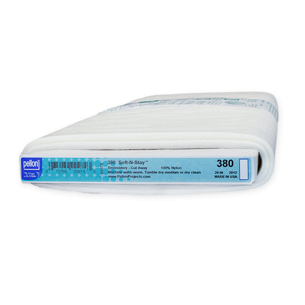 Pellon Embroidery Interfacing - Cut Away 380 Soft-N- Stay