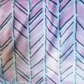 Pink Chevron Minky -  2 7/8 Yards x 60"