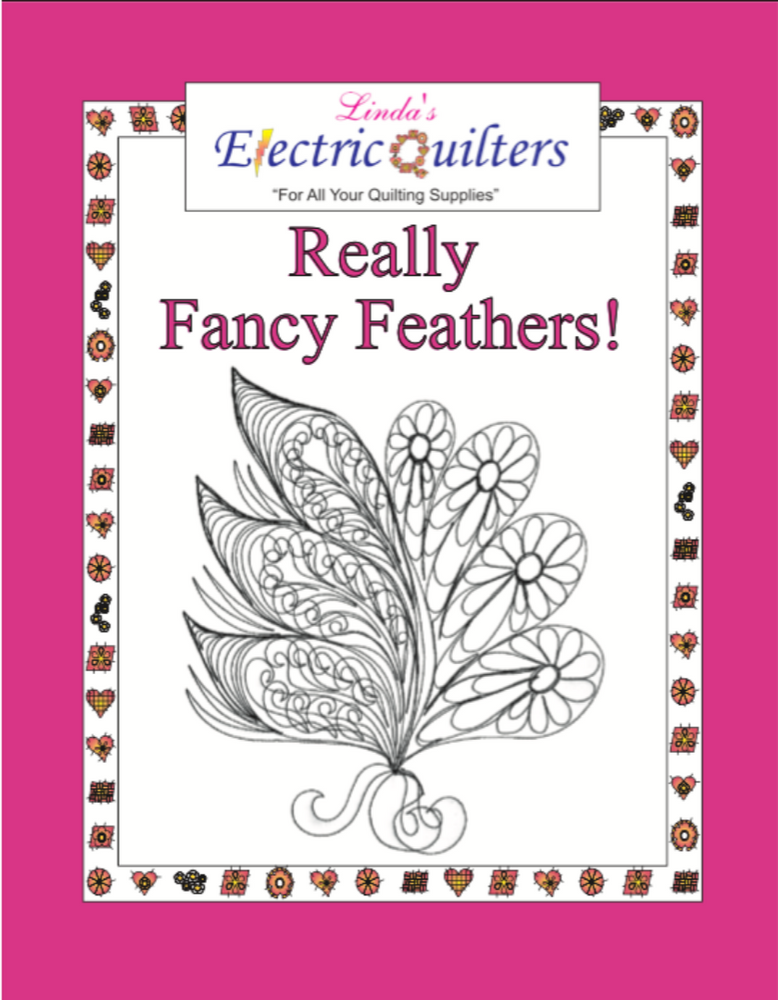 Linda's Electric Quilters Fancy Feathers
