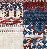 Northcott Stars & Stripes 11 Tiles