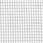 Benartex Small Windowpane Cream/Black - 1/2 Yard