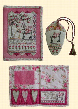 Lynette Anderson Designs Springtime Needlecase