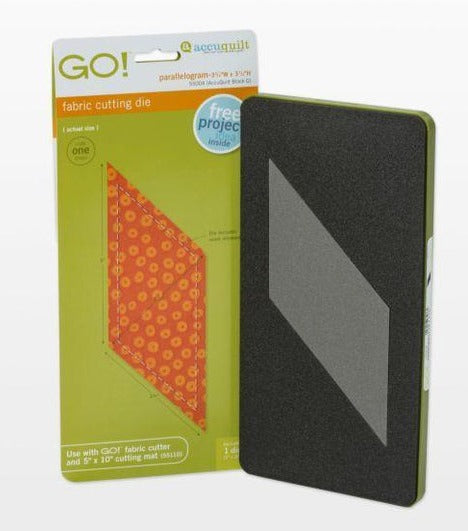 AccuQuilt #55004 Parallelogram 3 3/4" W x 3 1/2" H