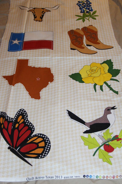 Quilt Across Texas 2013 Panel