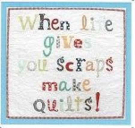 When Life Gives You Scraps by Tied with a Ribbon