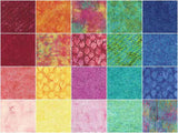 Island Batiks Rainbow Celebration 5" Squares