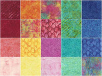 Island Batik Rainbow Celebration 10" Squares